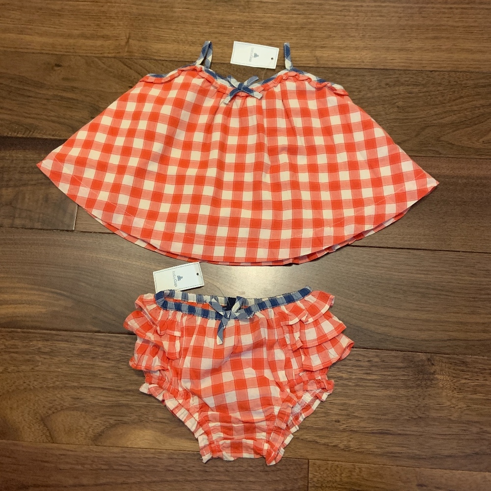 NWT Baby GAP Set, Tank Top and Skirt